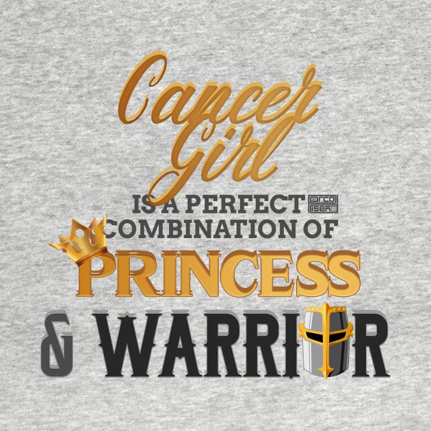 CANCER Girl Princess Warrior Horoscope Birthday by porcodiseno